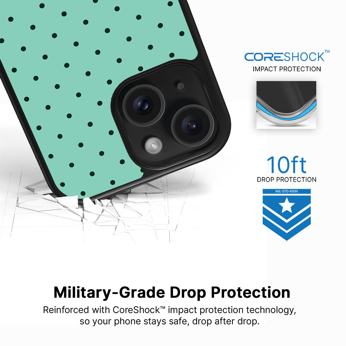 Sage Mist - iPhone 15 Case #case type_core (magsafe), #case type_core (non magsafe)