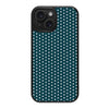 Teal Mesh - iPhone 15 Case