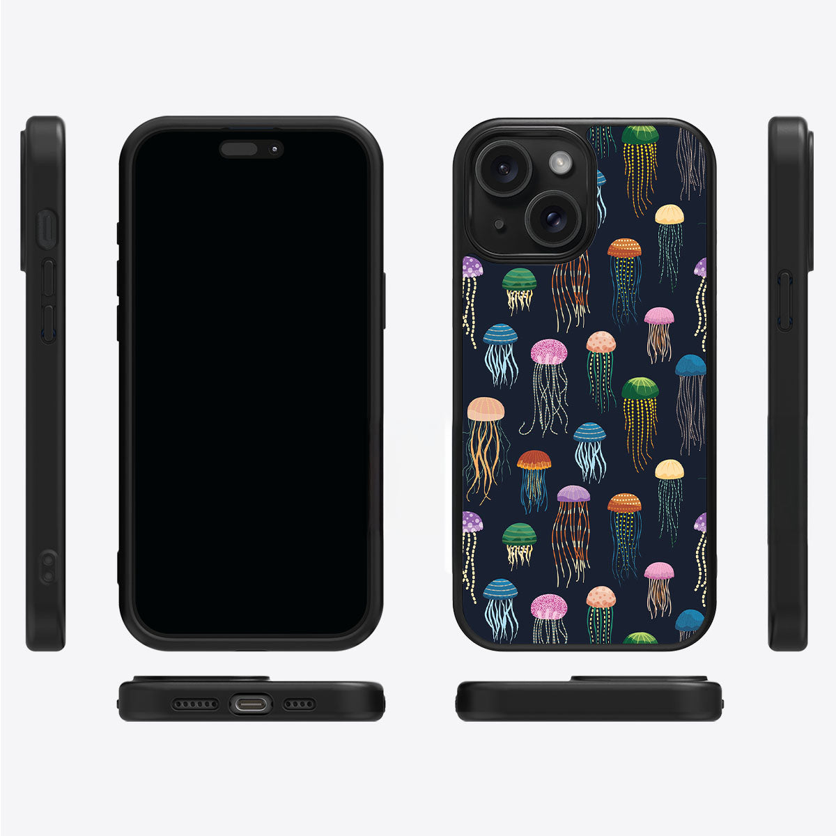 Jellyfish - iPhone 15 Plus Case #case type_core (magsafe), #case type_core (non magsafe)