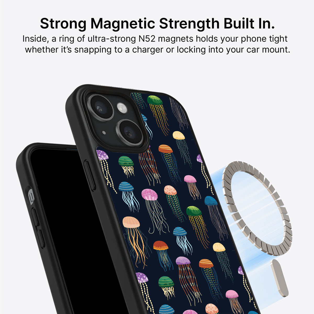 Jellyfish - iPhone 15 Plus Case #case type_core (magsafe)
