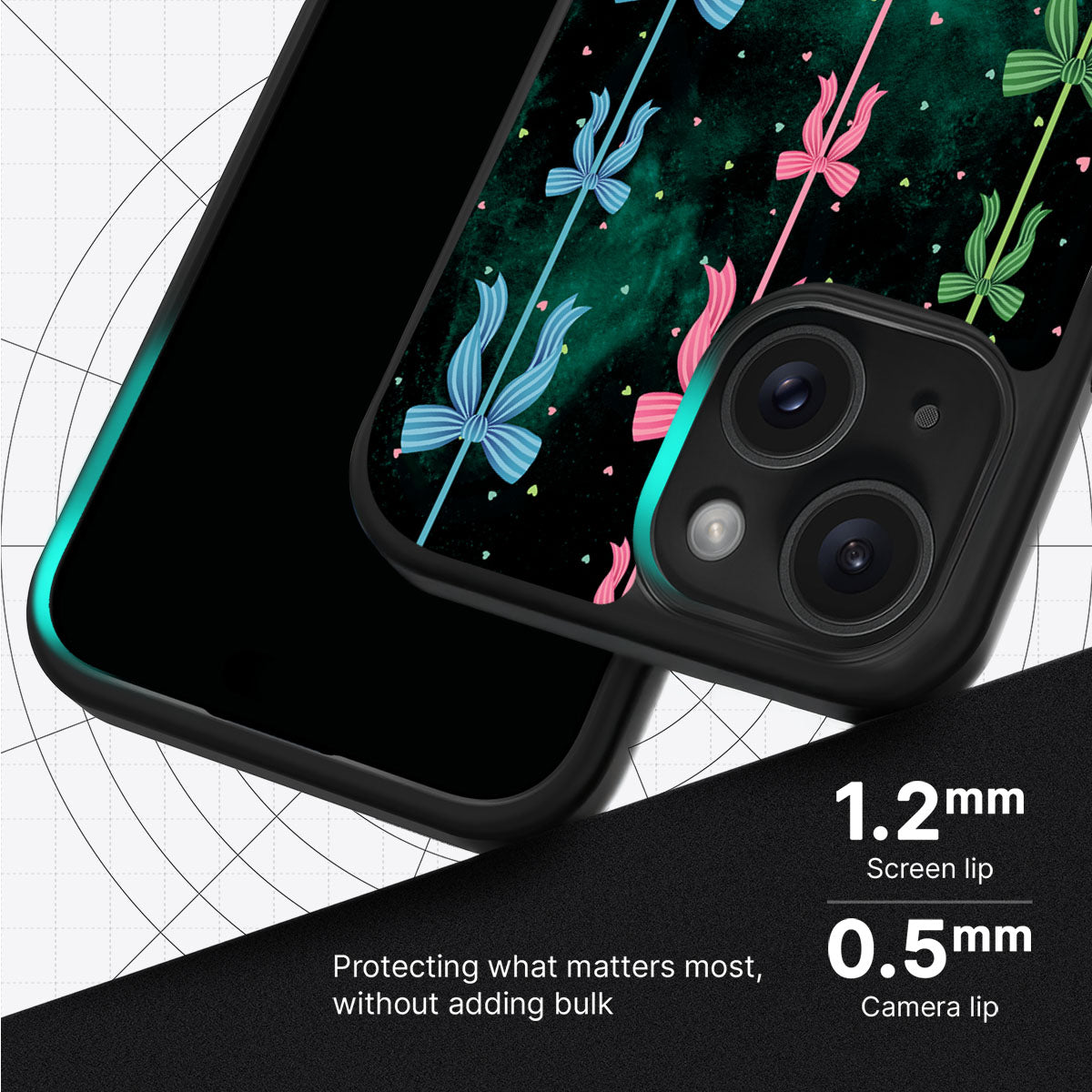 Aurora Bow - iPhone 15 Plus Case