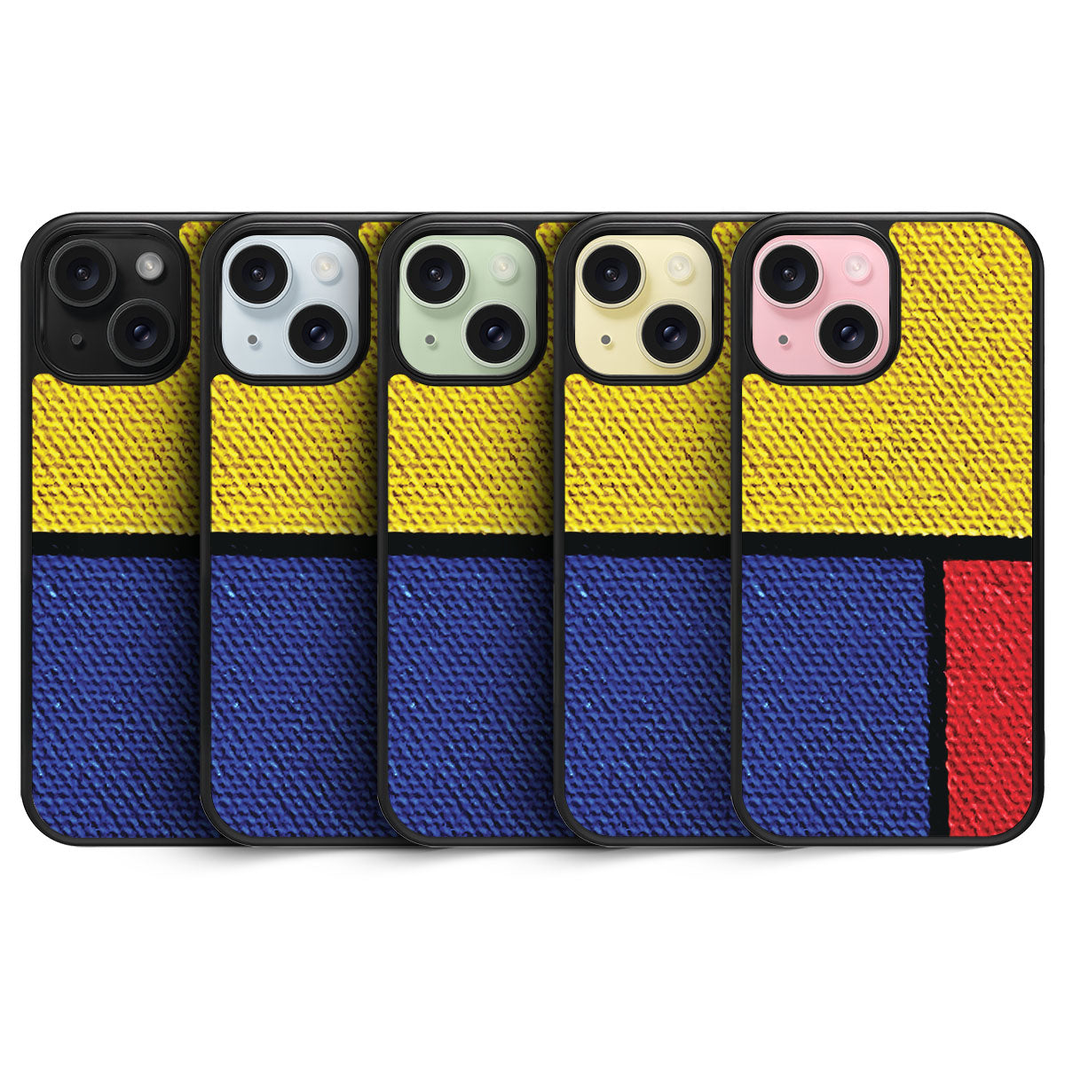 Bauhaus Blocks - iPhone 15 Plus Case #case type_core (magsafe), #case type_core (non magsafe)