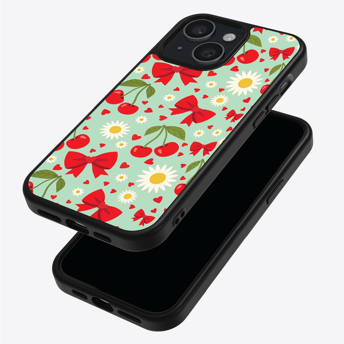 Blushing Bows - iPhone 15 Plus Case #case type_core (magsafe), #case type_core (non magsafe)