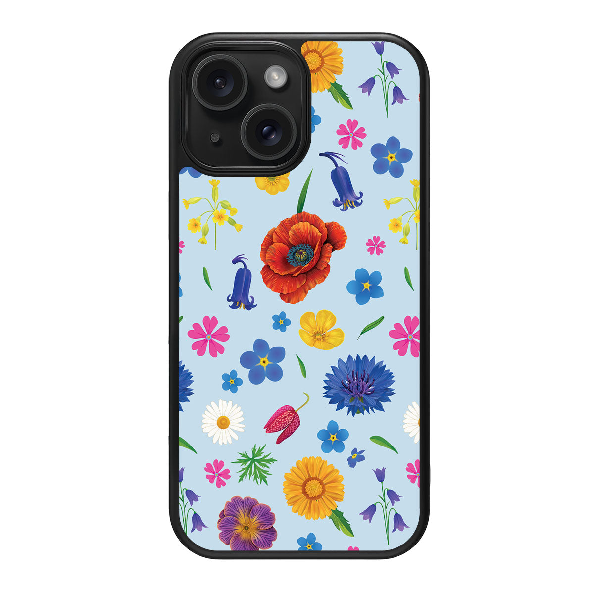 British Wildflowers - iPhone 15 Plus Case #case type_core (magsafe), #case type_core (non magsafe)
