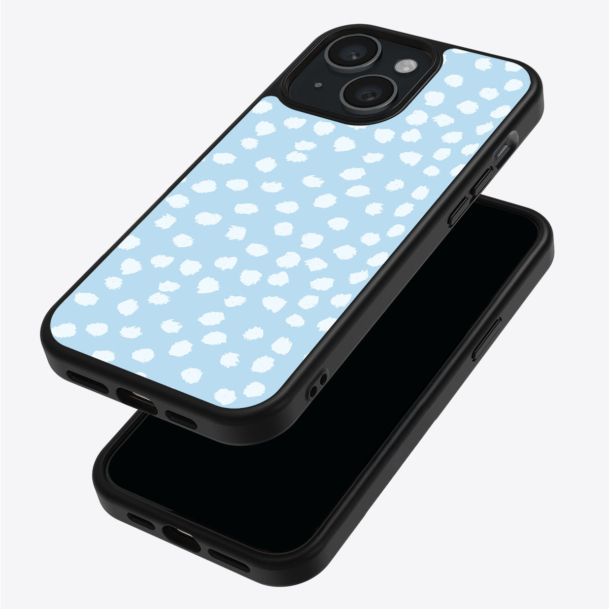 Cloud Dots - iPhone 15 Plus Case #case type_core (magsafe), #case type_core (non magsafe)