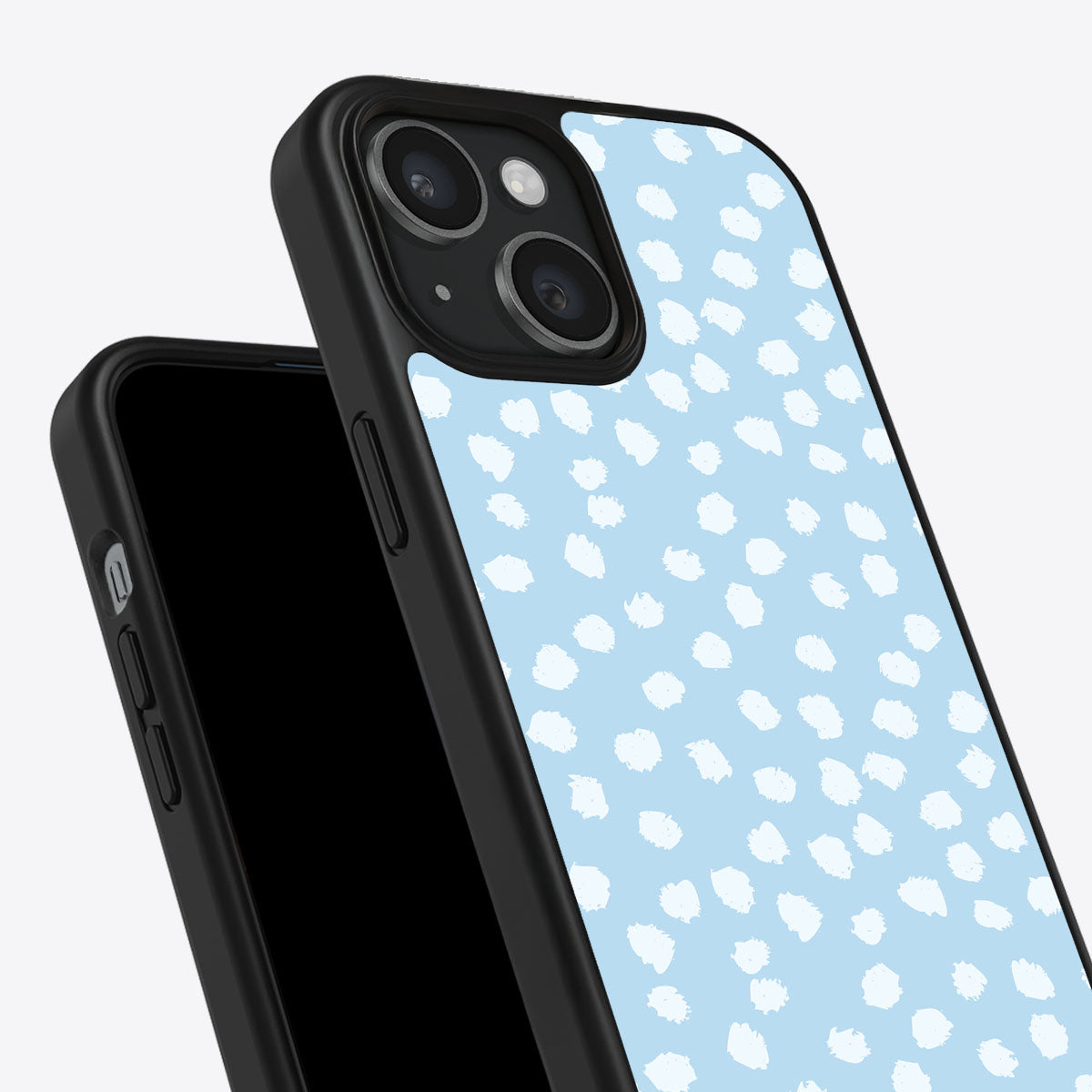 Cloud Dots - iPhone 15 Plus Case #case type_core (non magsafe)