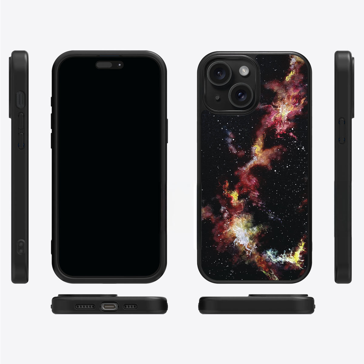 Cosmic Flare - iPhone 15 Plus Case #case type_core (magsafe), #case type_core (non magsafe)