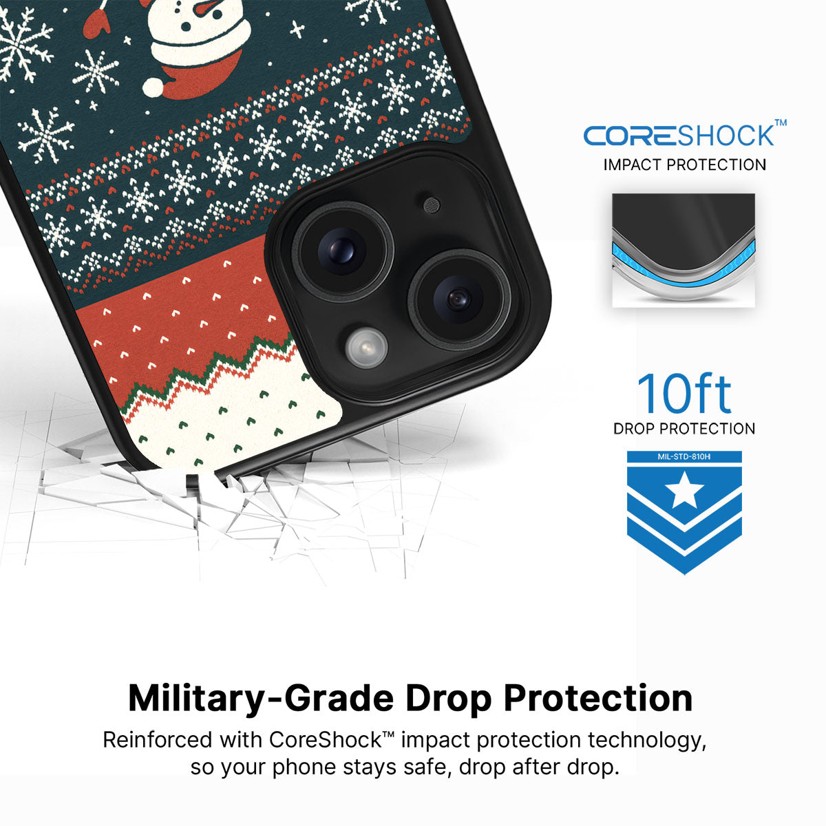 Cozy Christmas - iPhone 15 Plus Case #case type_core (magsafe), #case type_core (non magsafe)