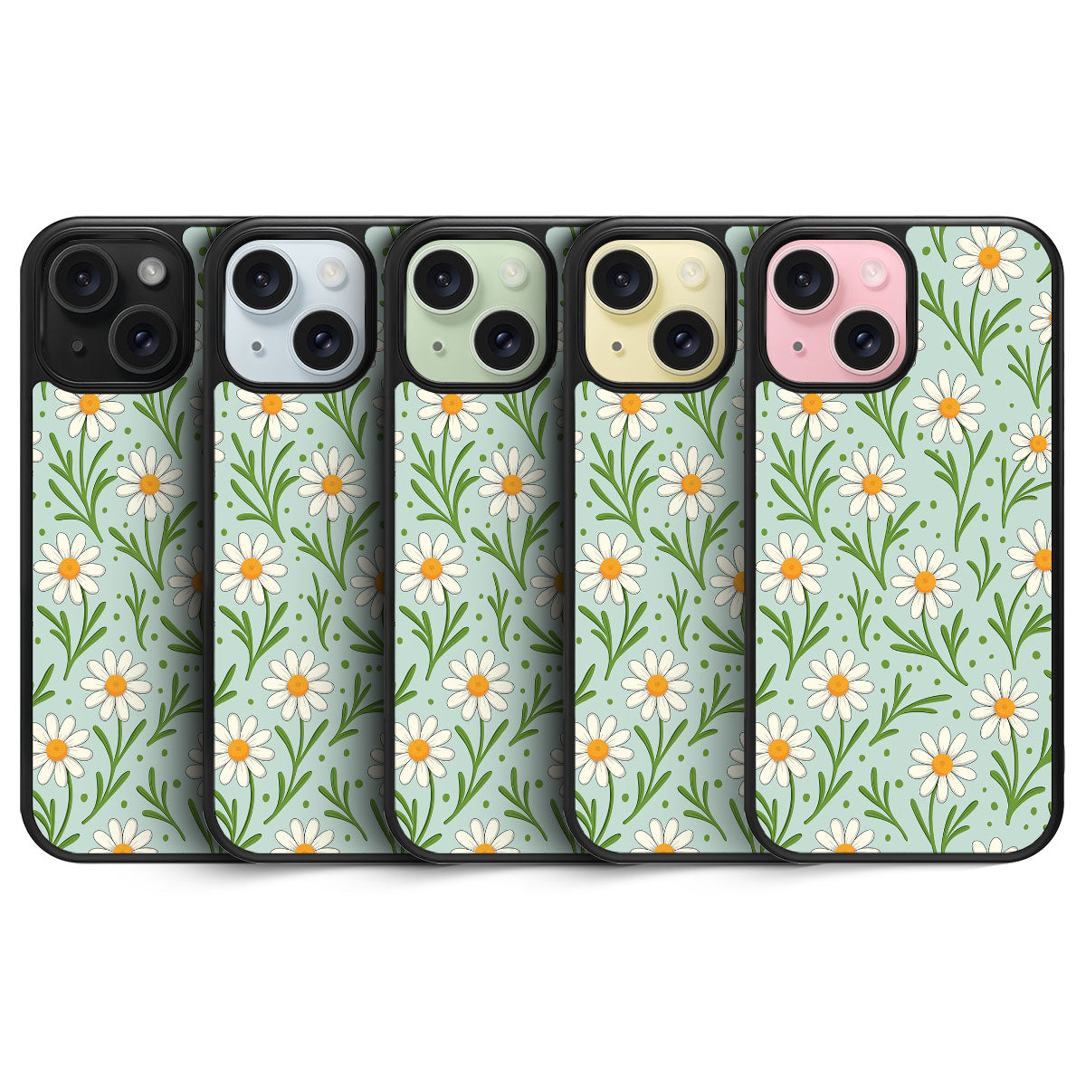 Daisy Flowers - iPhone 15 Plus Case #case type_core (magsafe), #case type_core (non magsafe)