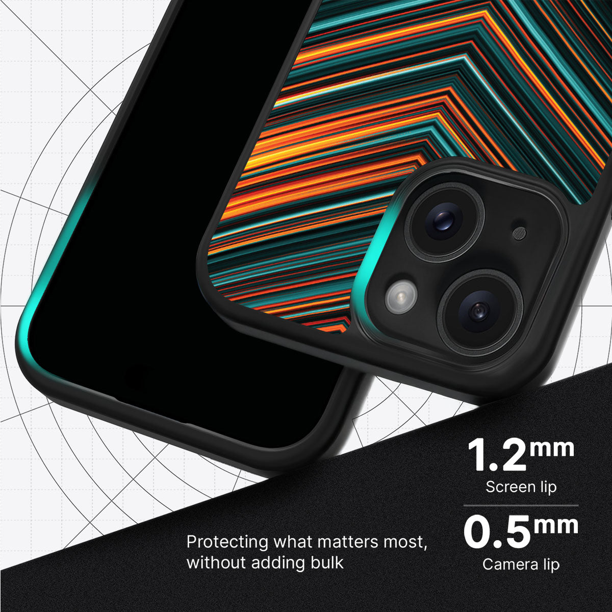 Deep Tech - iPhone 15 Plus Case #case type_core (magsafe), #case type_core (non magsafe)