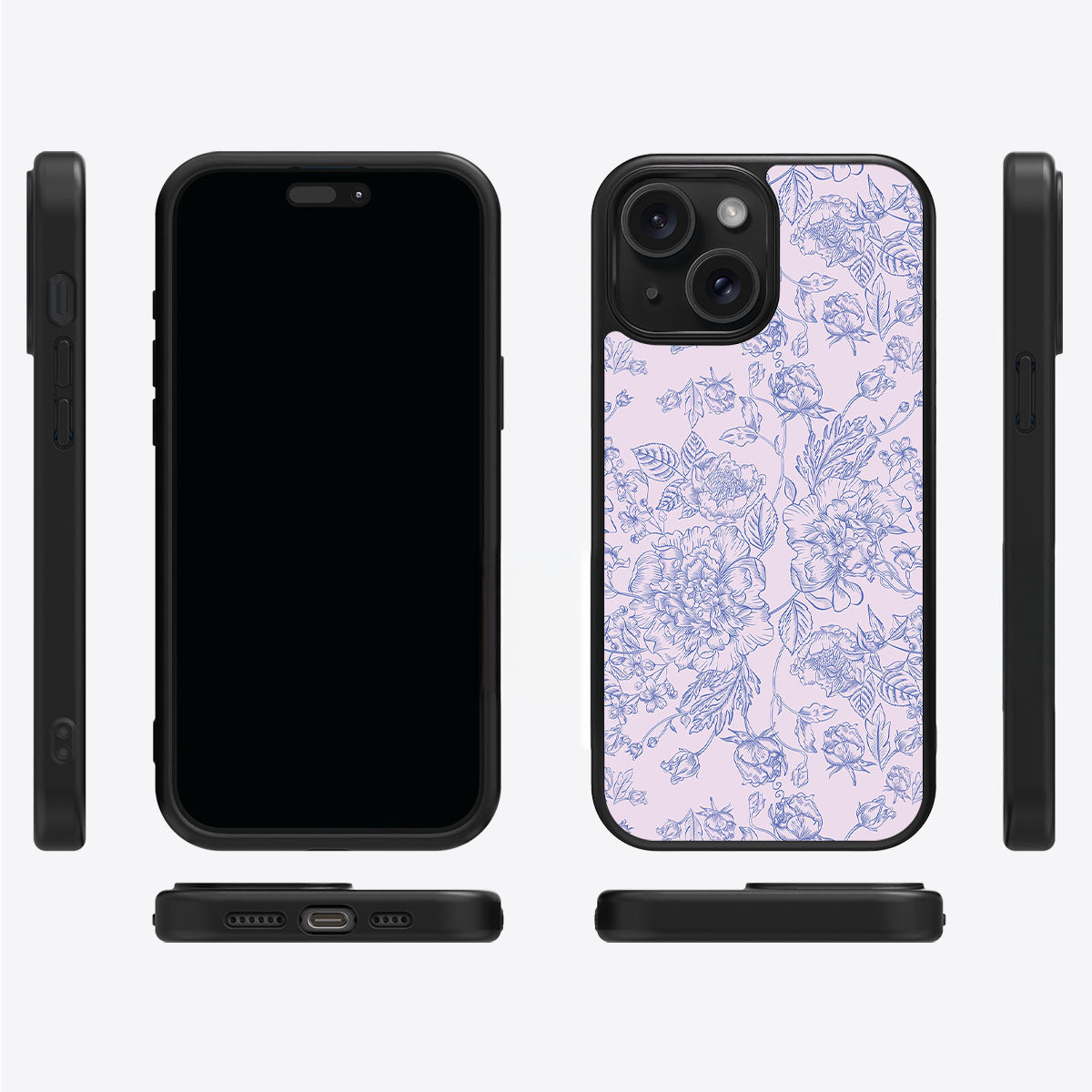 Etched Botanics - iPhone 15 Plus Case #case type_core (magsafe), #case type_core (non magsafe)