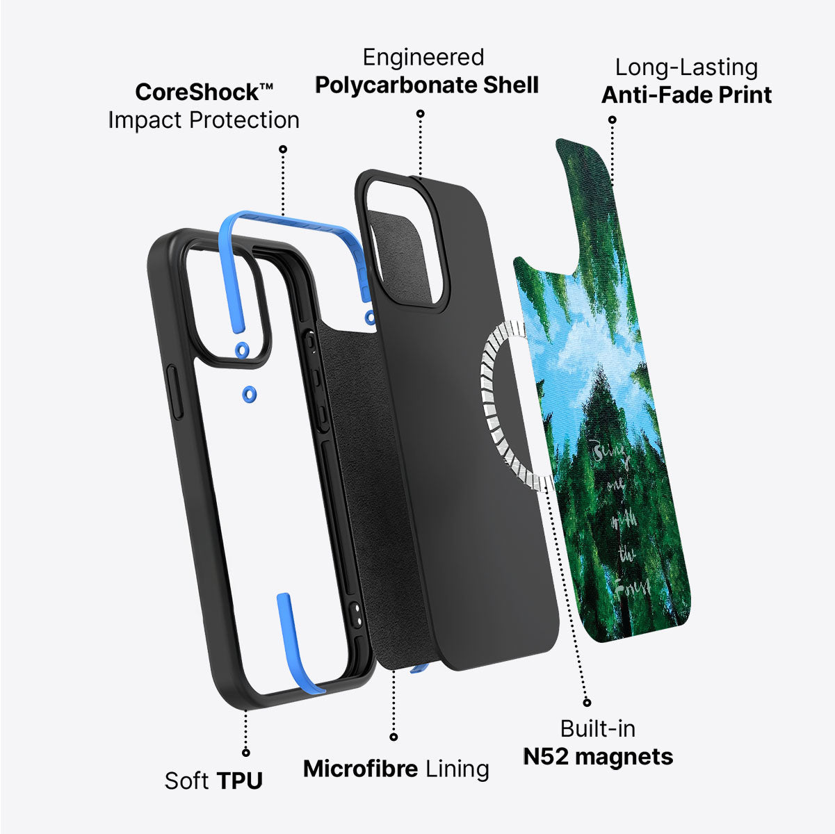 Forest Bathing - iPhone 15 Plus Case #case type_core (magsafe)