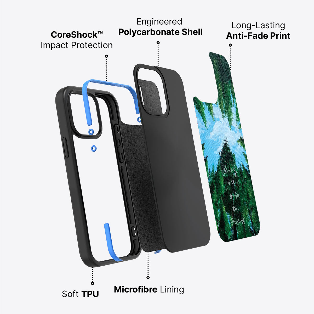 Forest Bathing - iPhone 15 Plus Case #case type_core (non magsafe)
