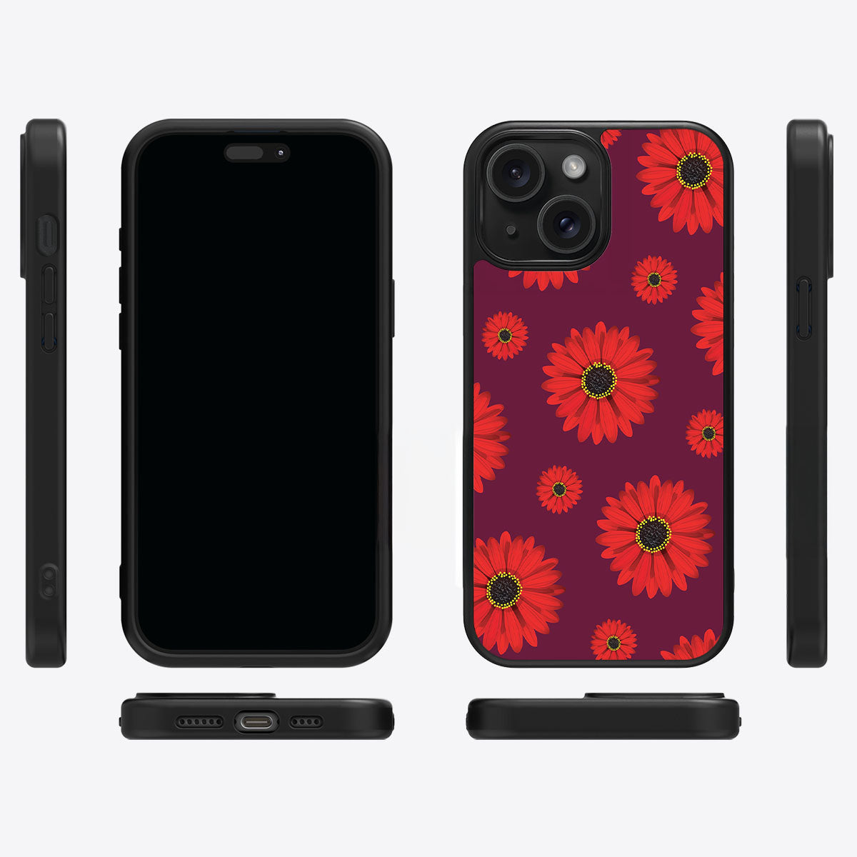 Gerbera Daisy - iPhone 15 Plus Case #case type_core (magsafe), #case type_core (non magsafe)