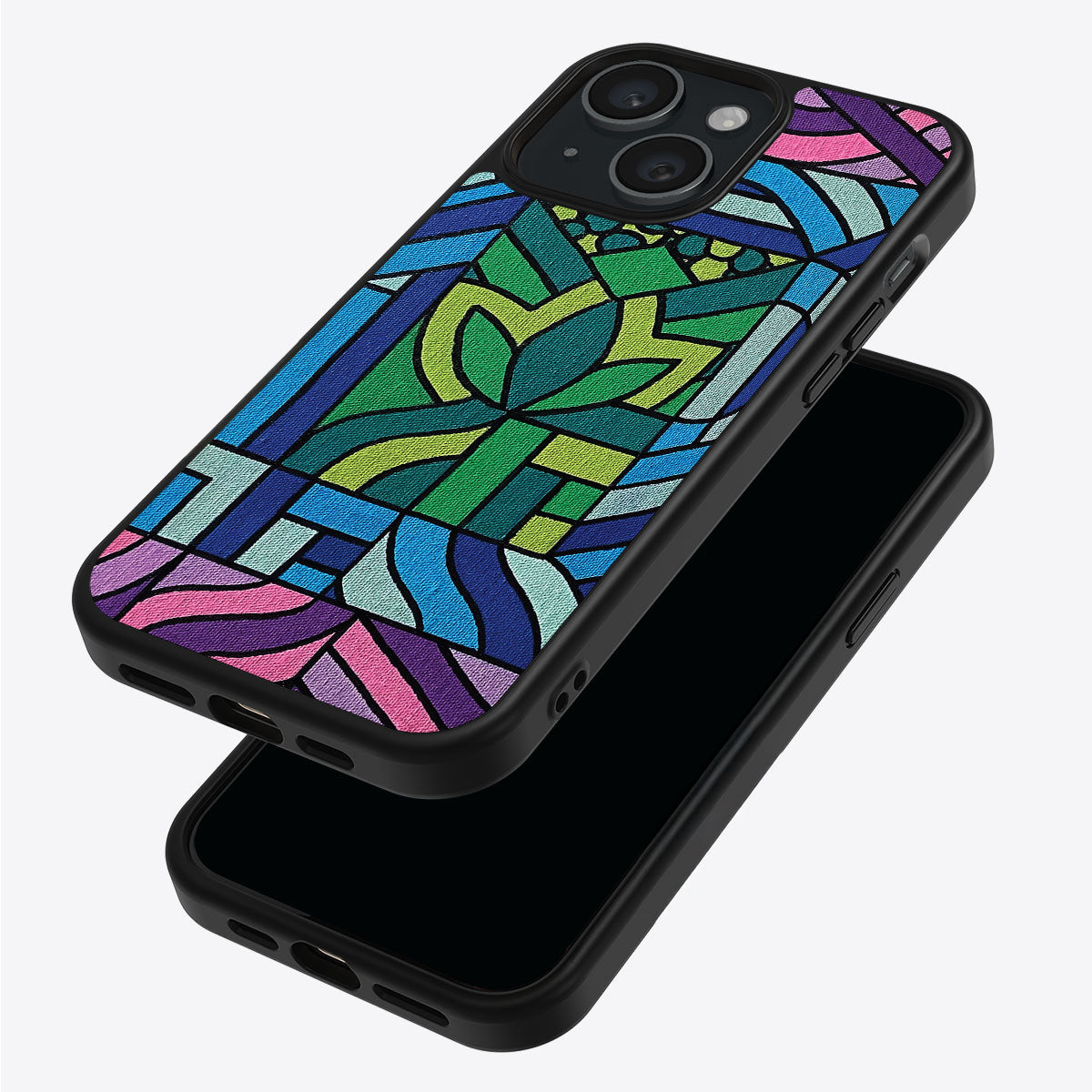 Green Flame - iPhone 15 Plus Case #case type_core (magsafe), #case type_core (non magsafe)
