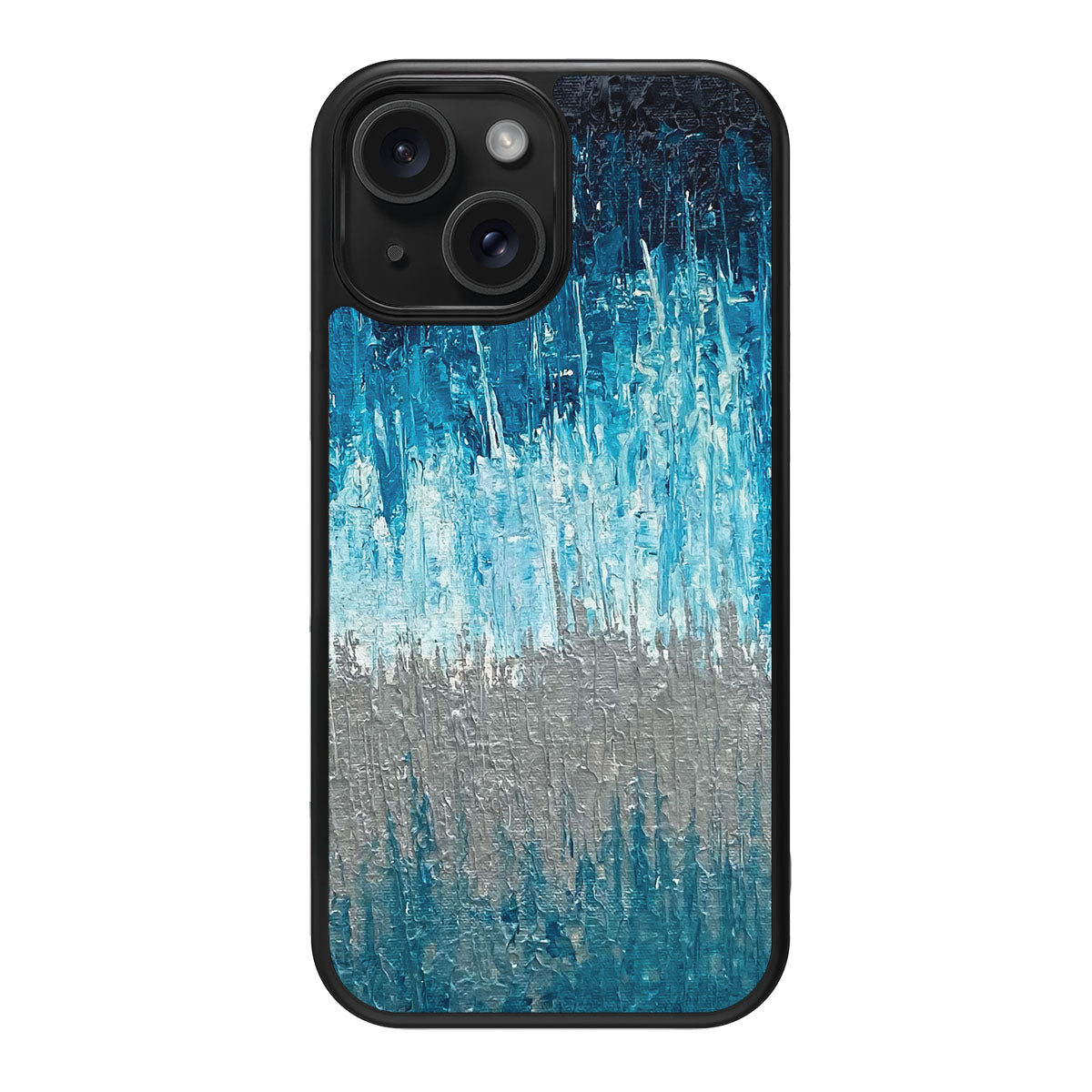 Impasto Tides - iPhone 15 Plus Case #case type_core (magsafe), #case type_core (non magsafe)