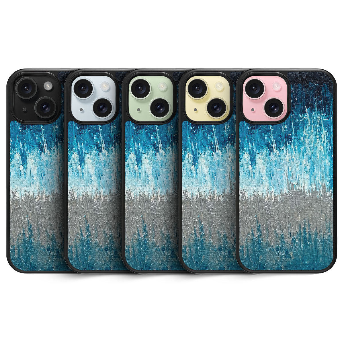Impasto Tides - iPhone 15 Plus Case #case type_core (magsafe), #case type_core (non magsafe)