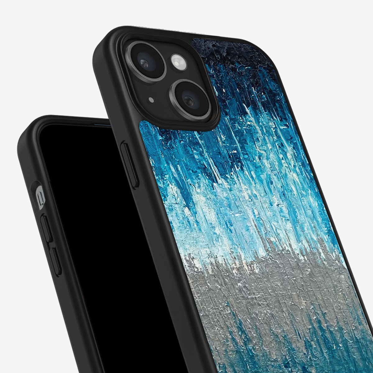 Impasto Tides - iPhone 15 Plus Case #case type_core (non magsafe)