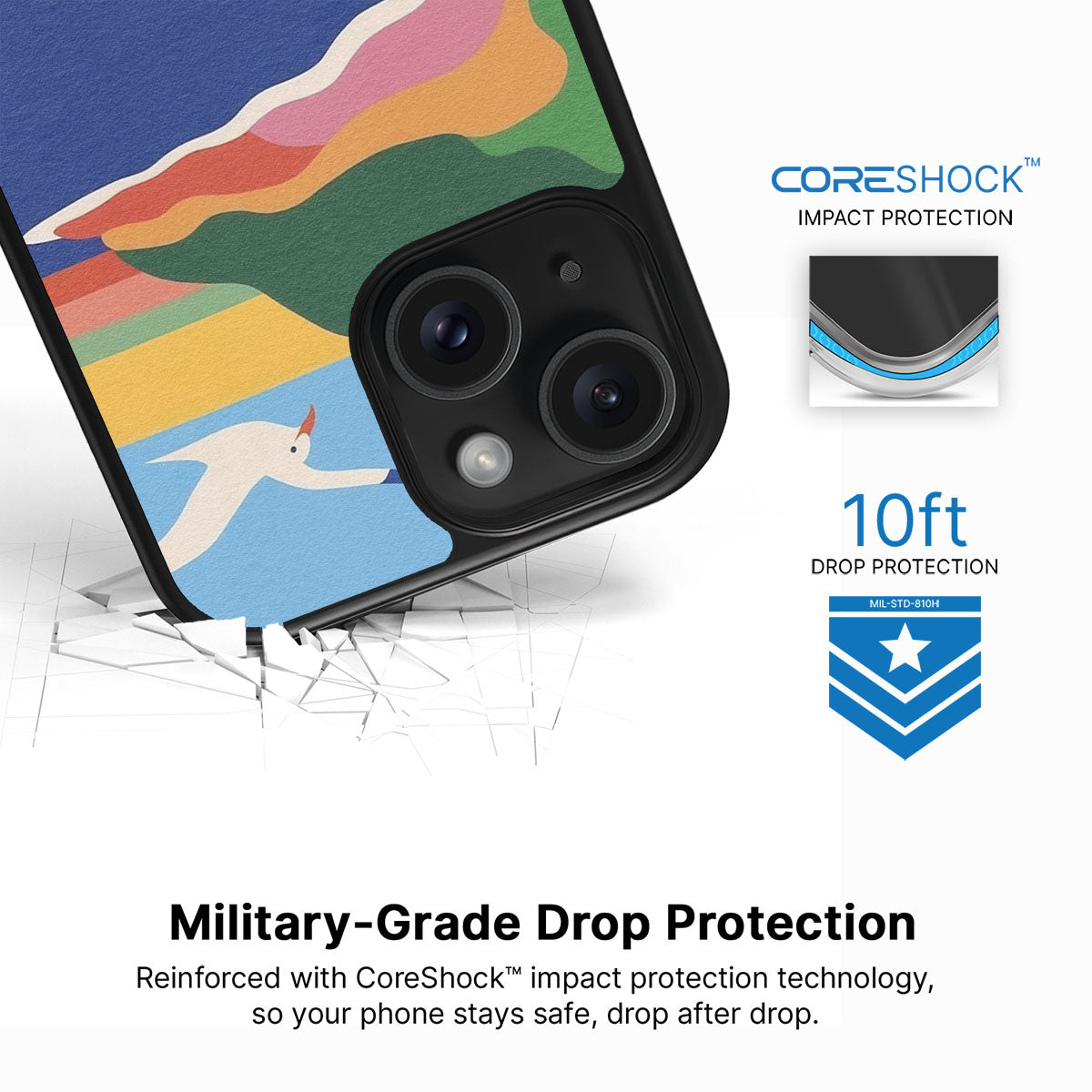 Joy Beach - iPhone 15 Plus Case #case type_core (magsafe), #case type_core (non magsafe)