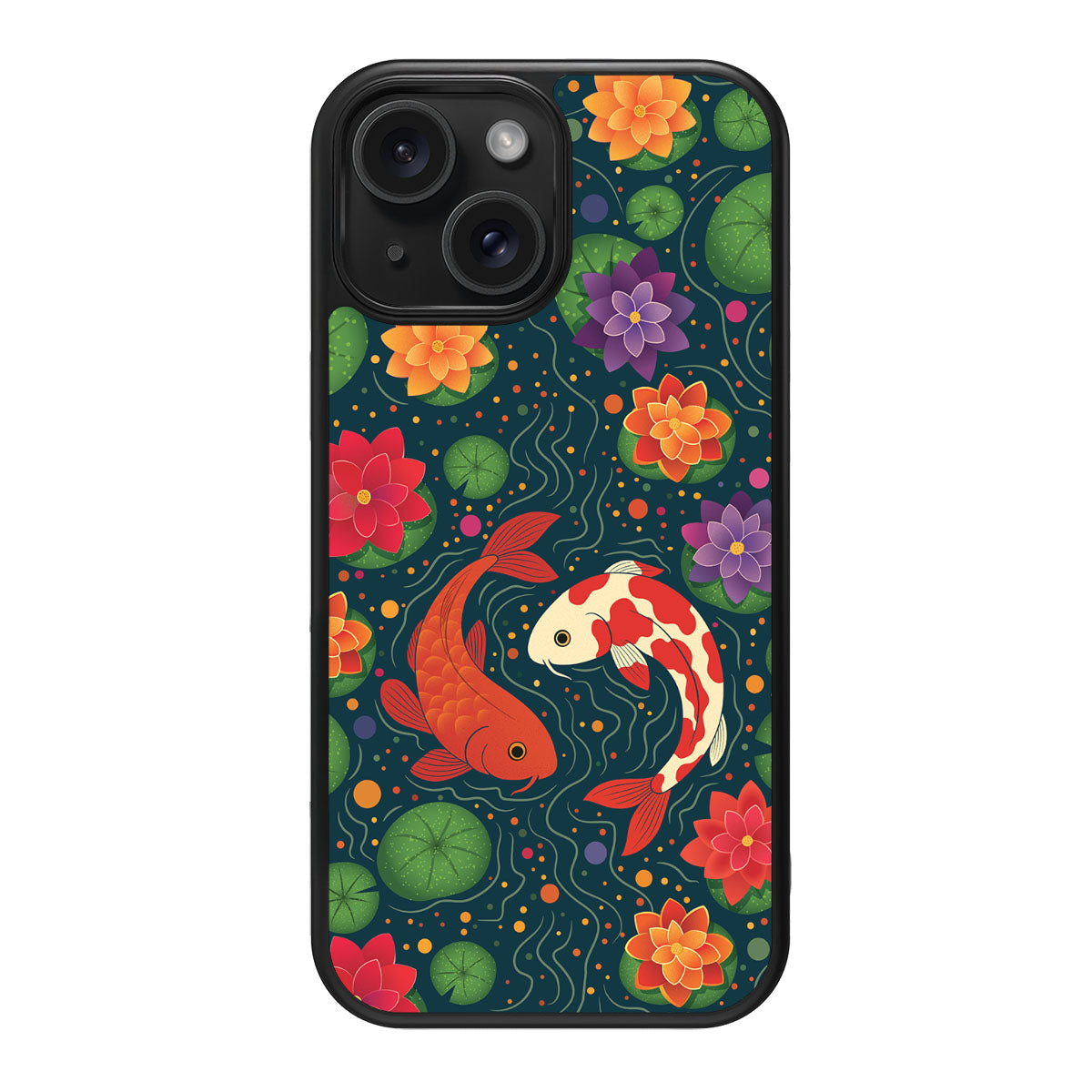 Koi Fish - iPhone 15 Plus Case #case type_core (magsafe), #case type_core (non magsafe)