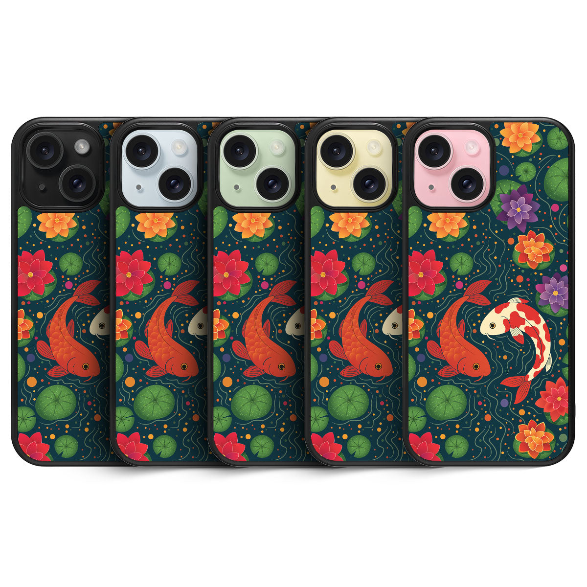 Koi Fish - iPhone 15 Plus Case #case type_core (magsafe), #case type_core (non magsafe)