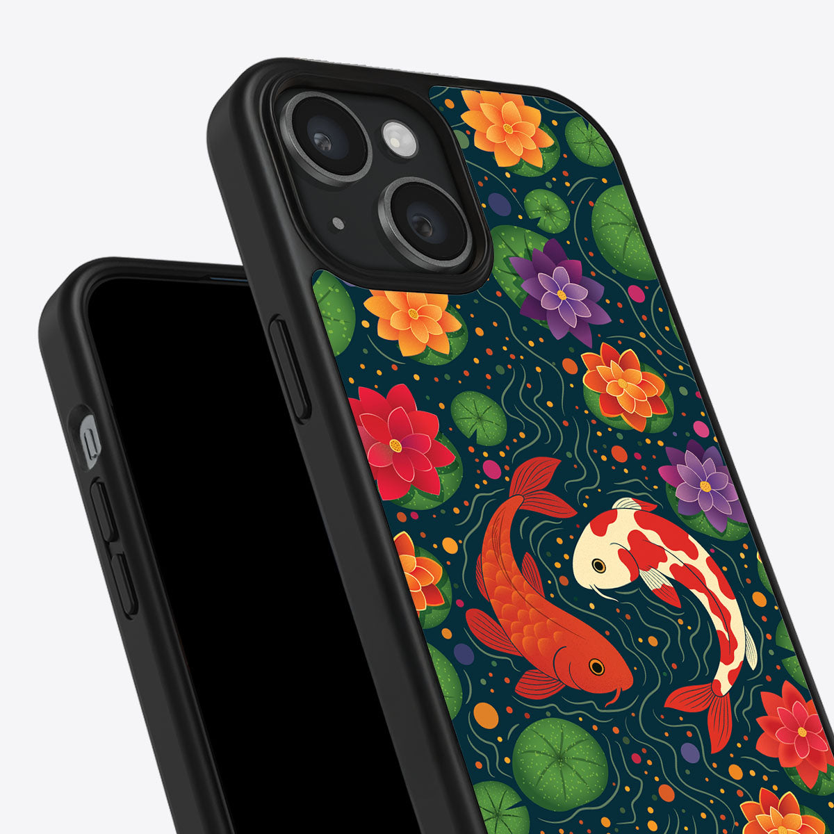 Koi Fish - iPhone 15 Plus Case #case type_core (non magsafe)