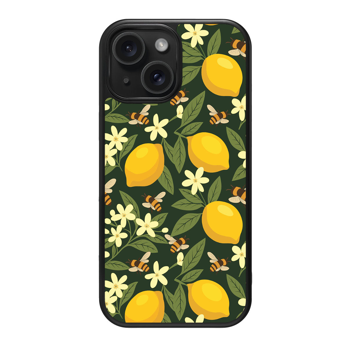 Lemon and Bees - iPhone 15 Plus Case #case type_core (magsafe), #case type_core (non magsafe)