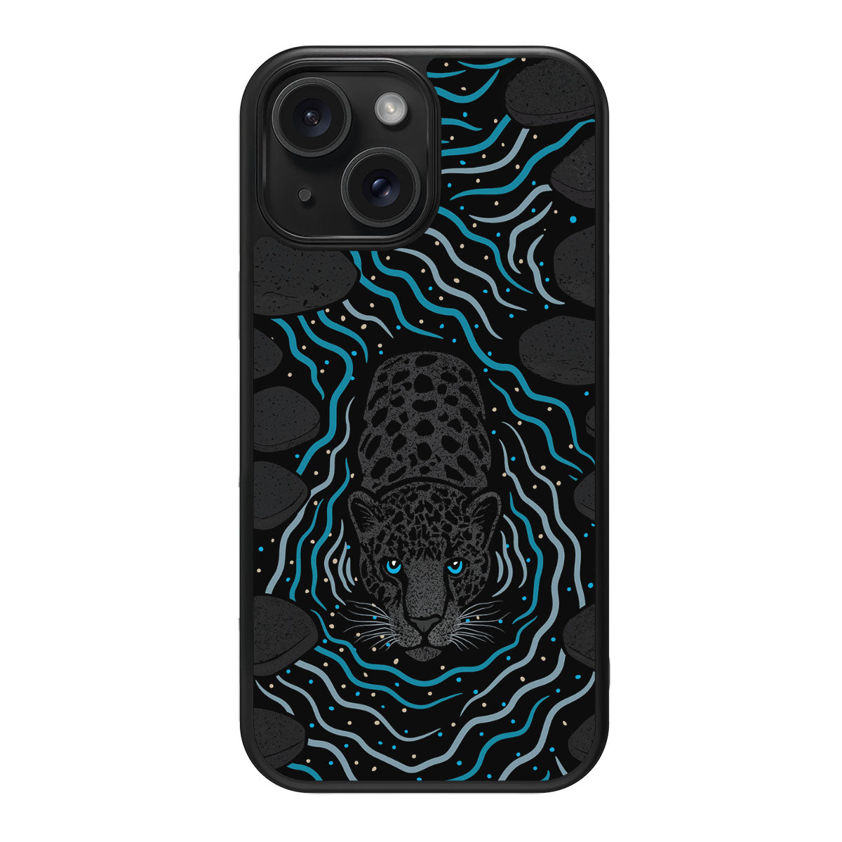 Midnight Panther - iPhone 15 Plus Case #case type_core (magsafe), #case type_core (non magsafe)