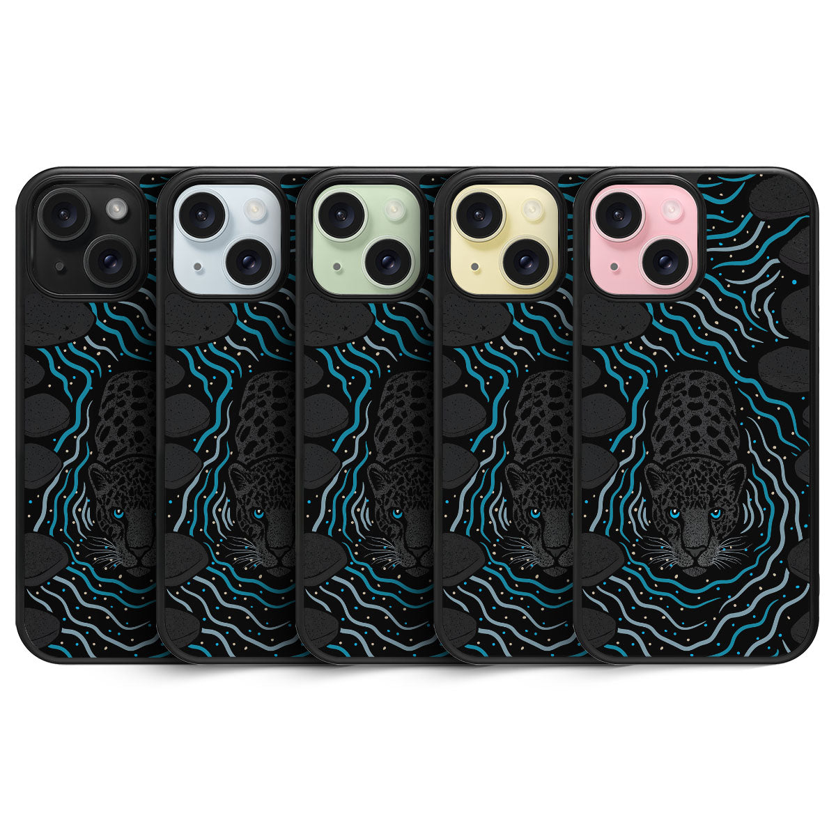 Midnight Panther - iPhone 15 Plus Case #case type_core (magsafe), #case type_core (non magsafe)