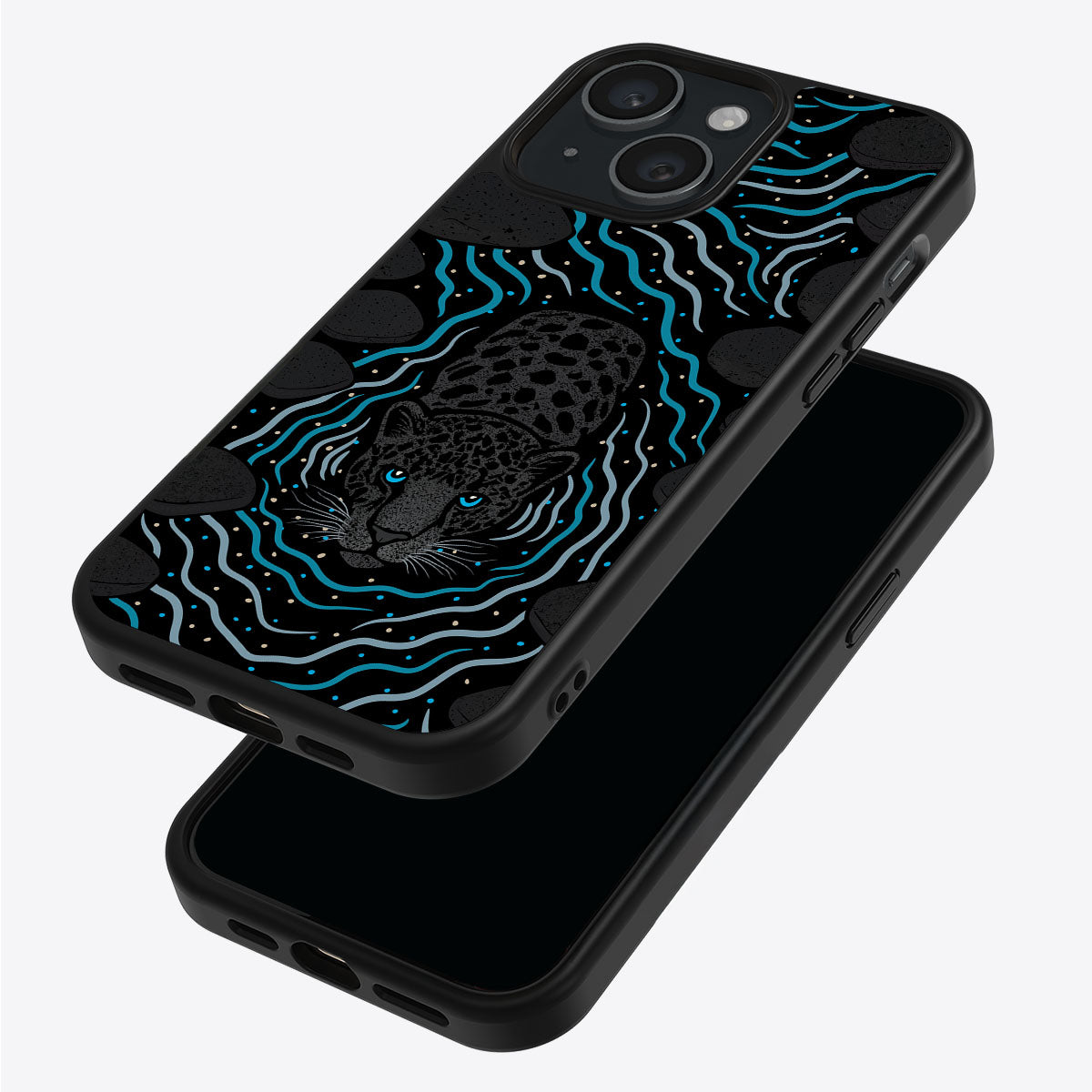 Midnight Panther - iPhone 15 Plus Case #case type_core (magsafe), #case type_core (non magsafe)