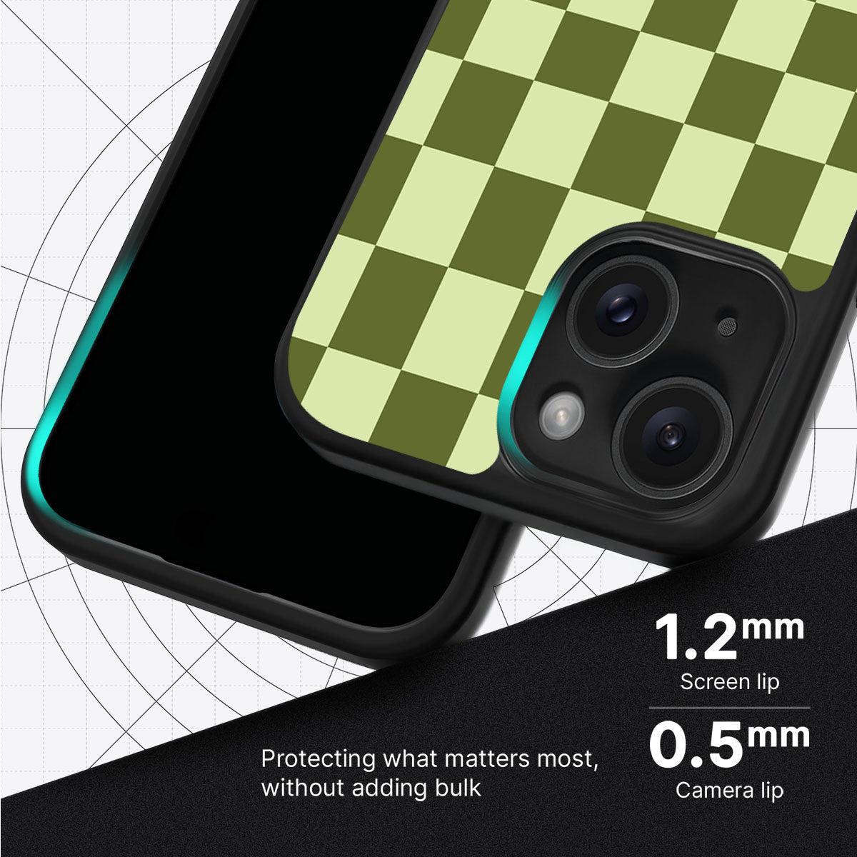 Olive Meadow - iPhone 15 Plus Case