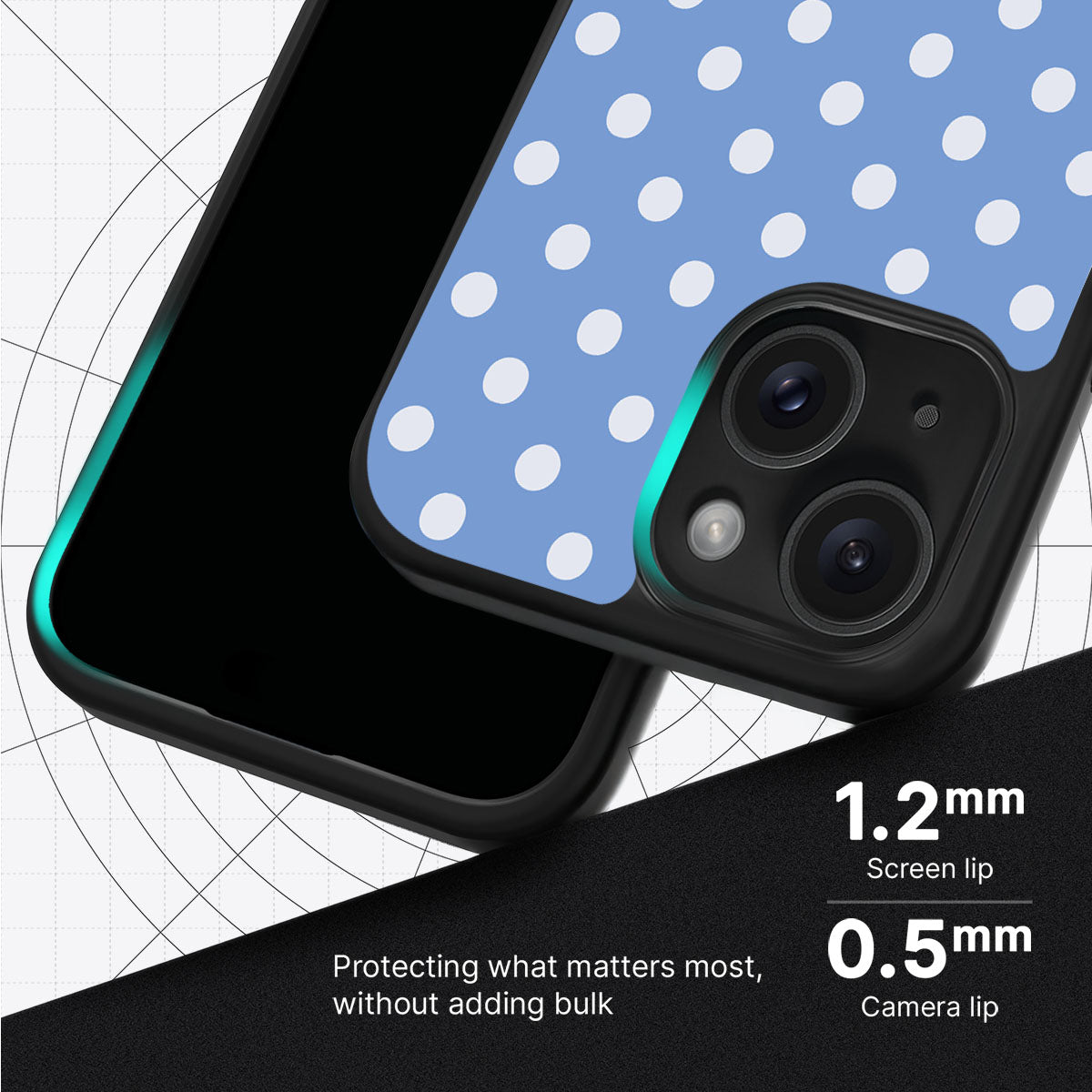 Pasty Twister - iPhone 15 Plus Case #case type_core (magsafe), #case type_core (non magsafe)