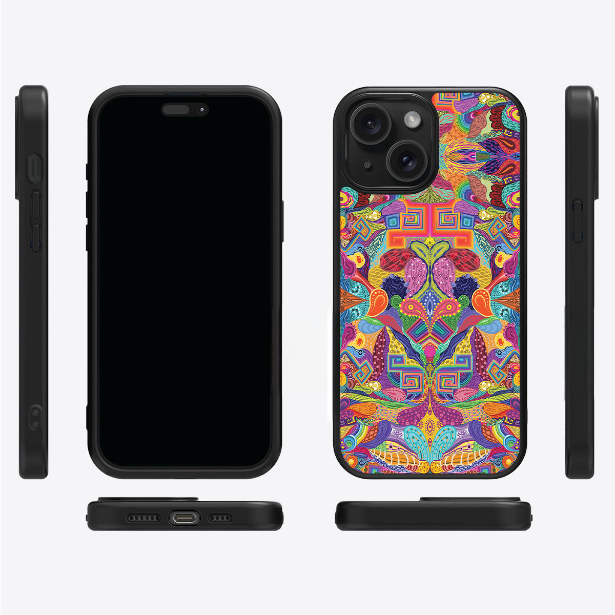 Psychaedellic - iPhone 15 Plus Case #case type_core (magsafe), #case type_core (non magsafe)