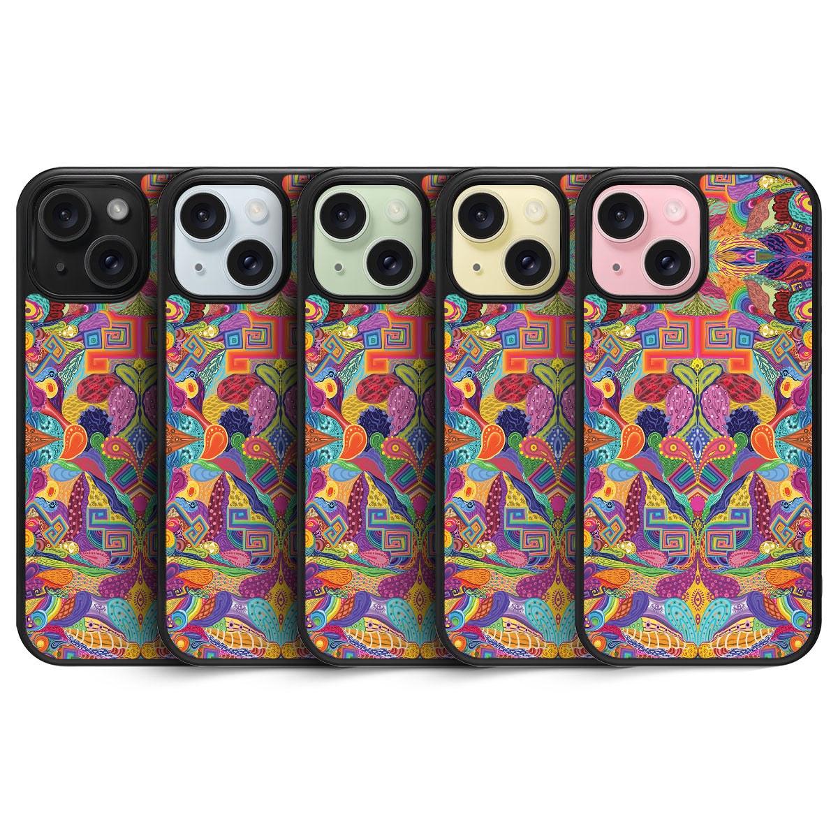 Psychaedellic - iPhone 15 Plus Case #case type_core (magsafe), #case type_core (non magsafe)