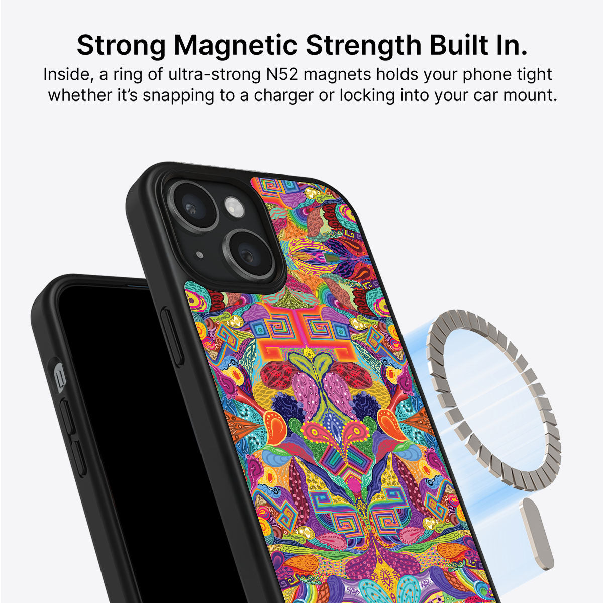 Psychaedellic - iPhone 15 Plus Case #case type_core (magsafe)