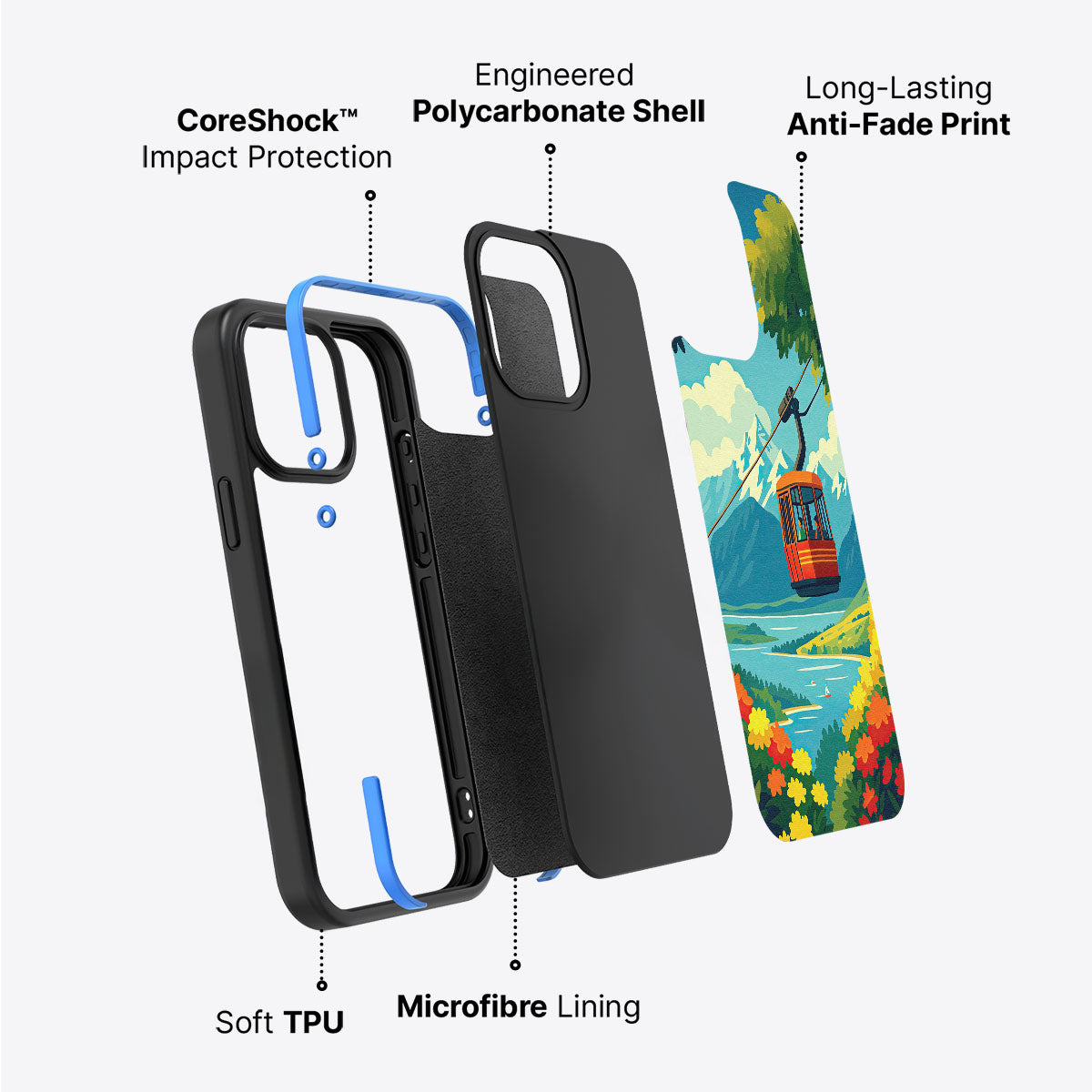 Queenstown - iPhone 15 Plus Case #case type_core (non magsafe)