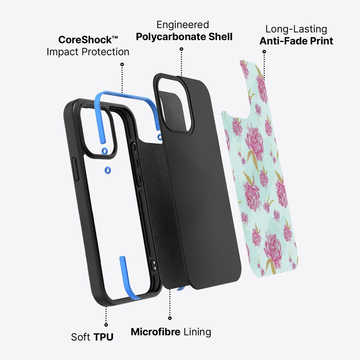 Rose Impressions - iPhone 15 Plus Case #case type_core (non magsafe)