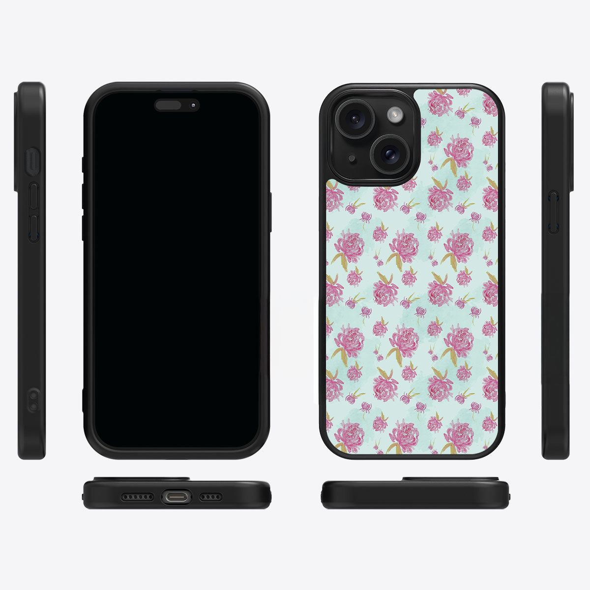 Rose Showers - iPhone 15 Plus Case #case type_core (magsafe), #case type_core (non magsafe)