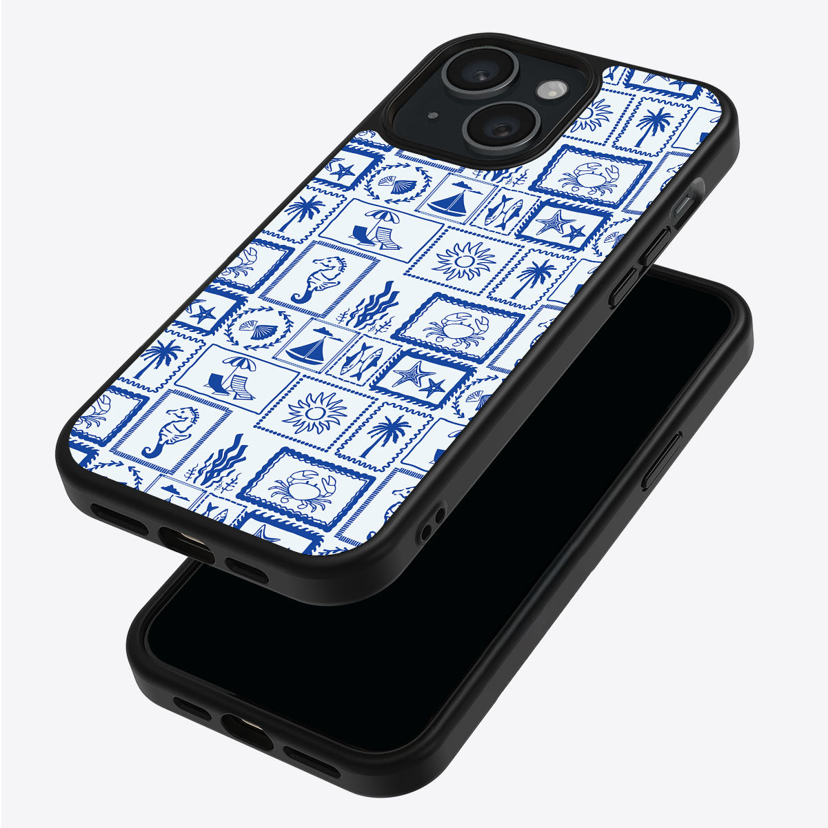 Seaside Sketches - iPhone 15 Plus Case #case type_core (magsafe), #case type_core (non magsafe)