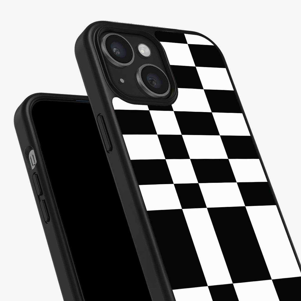 Skewed Checks - iPhone 15 Plus Case  #case type_core (non magsafe)