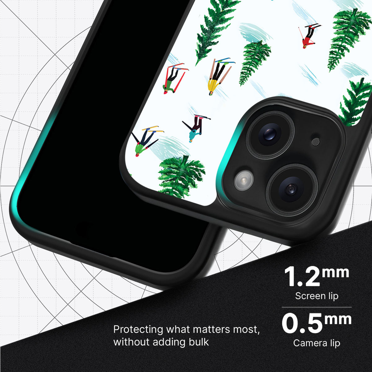 Ski Club - iPhone 15 Plus Case #case type_core (magsafe), #case type_core (non magsafe)