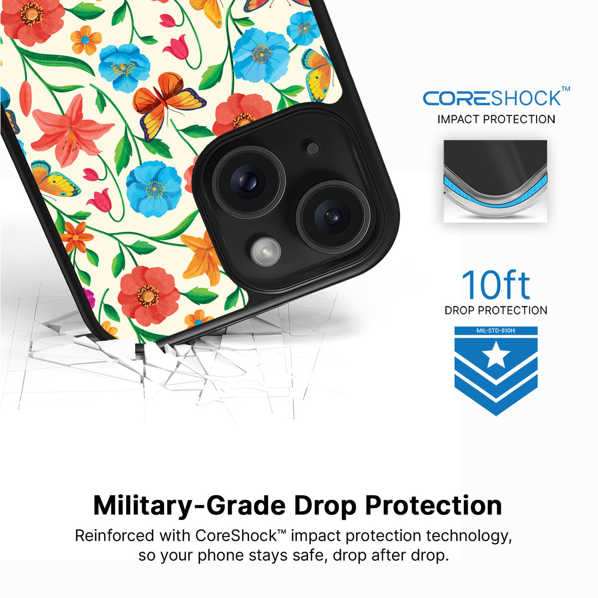 Spring Garden - iPhone 15 Plus Case #case type_core (magsafe), #case type_core (non magsafe)