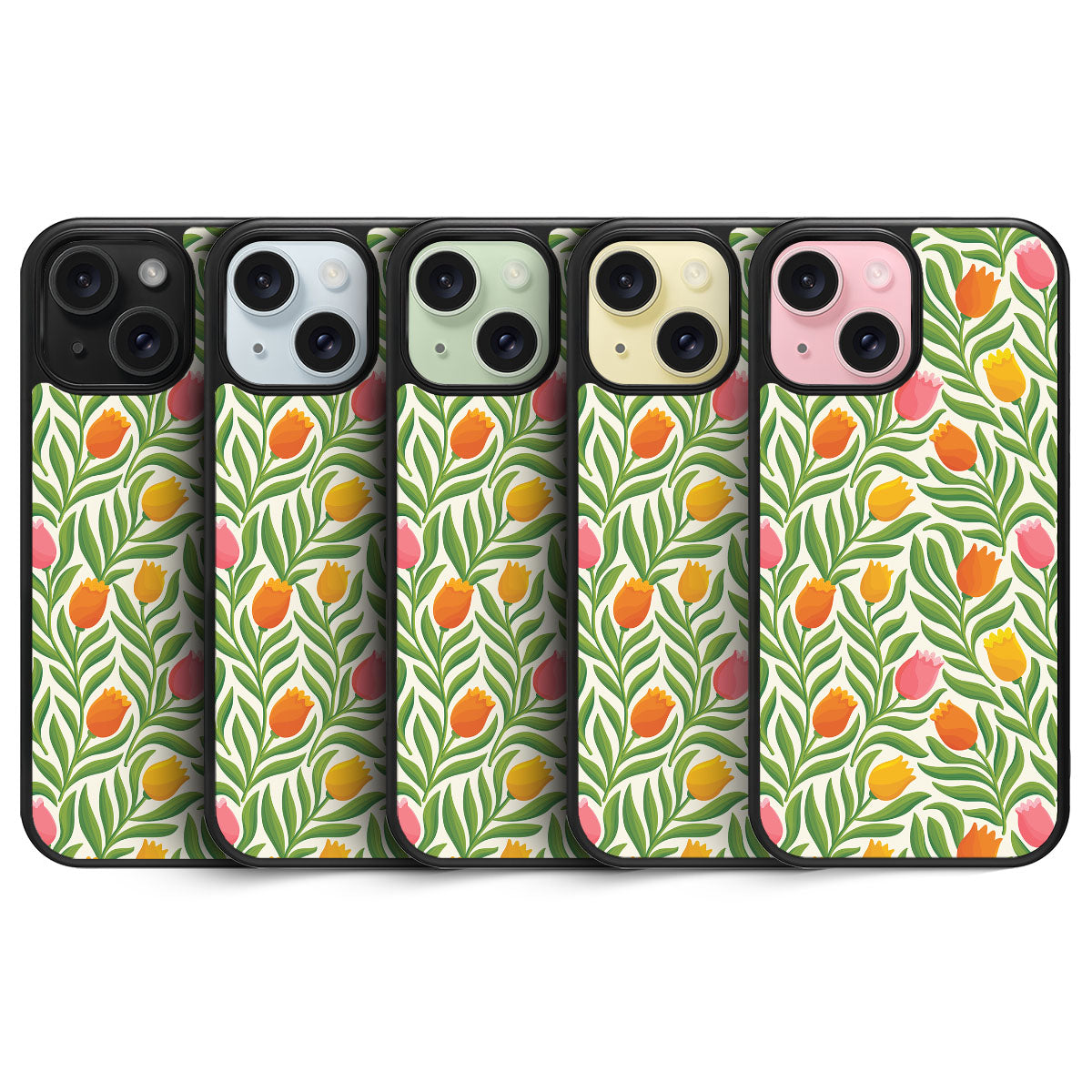 Spring Tulips - iPhone 15 Plus Case #case type_core (magsafe), #case type_core (non magsafe)