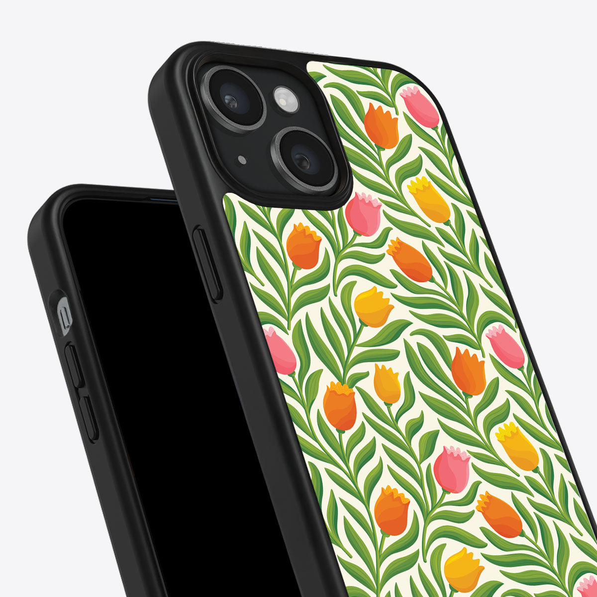 Spring Tulips - iPhone 15 Plus Case #case type_core (non magsafe)
