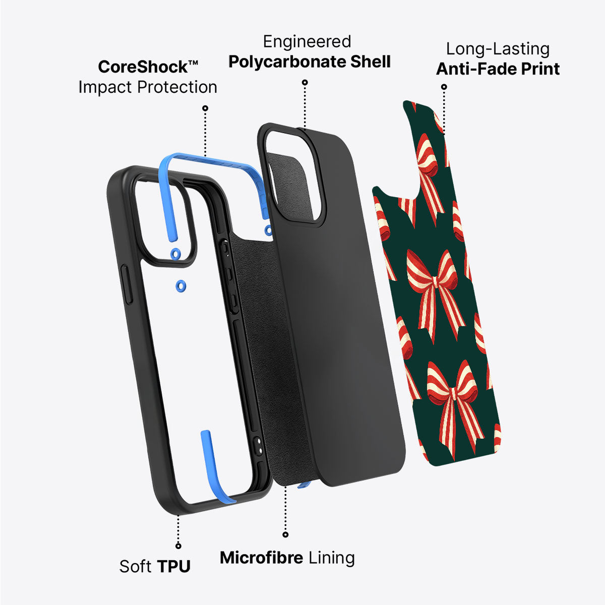 Velvet Ribbon - iPhone 15 Plus Case #case type_core (non magsafe)