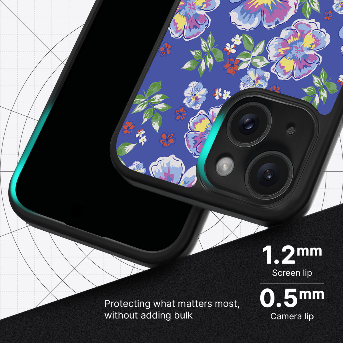 Wild Ditsy - iPhone 15 Plus Case #case type_core (magsafe), #case type_core (non magsafe)
