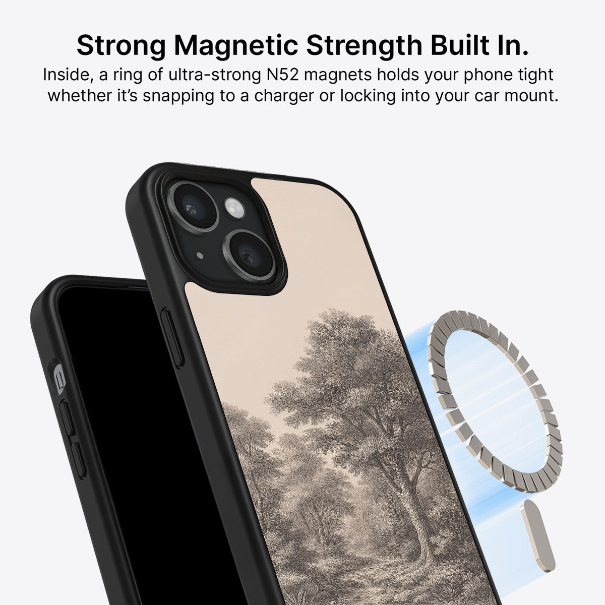 Woodland - iPhone 15 Plus Case #case type_core (magsafe)