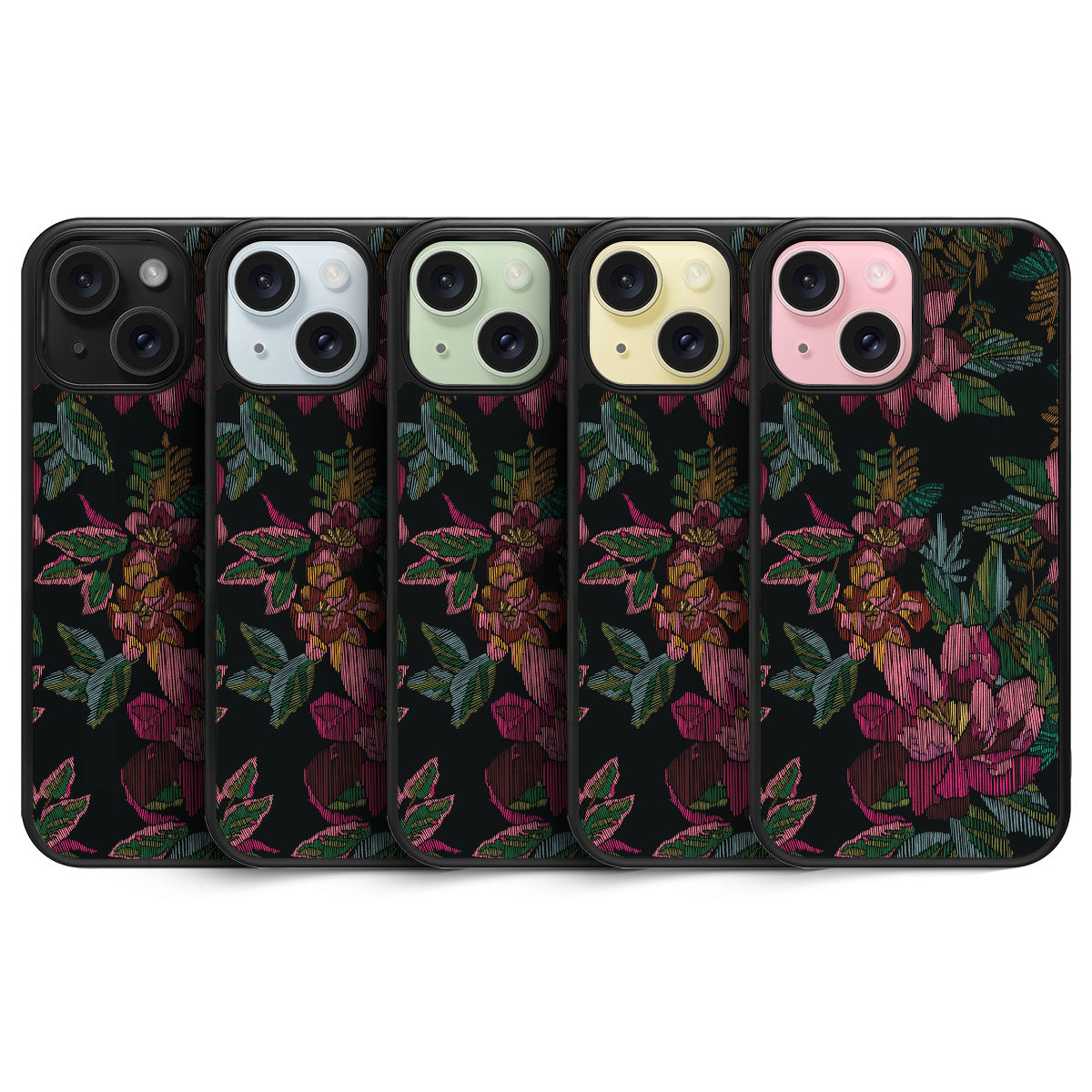 Woven Blooms - iPhone 15 Plus Case #case type_core (magsafe), #case type_core (non magsafe)