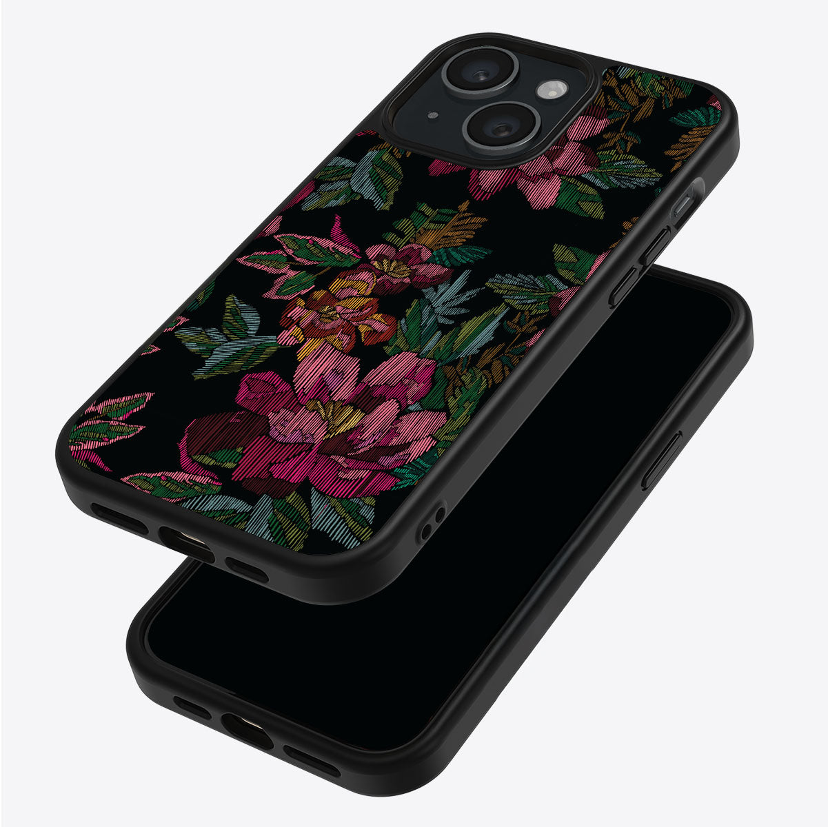 Woven Blooms - iPhone 15 Plus Case #case type_core (magsafe), #case type_core (non magsafe)