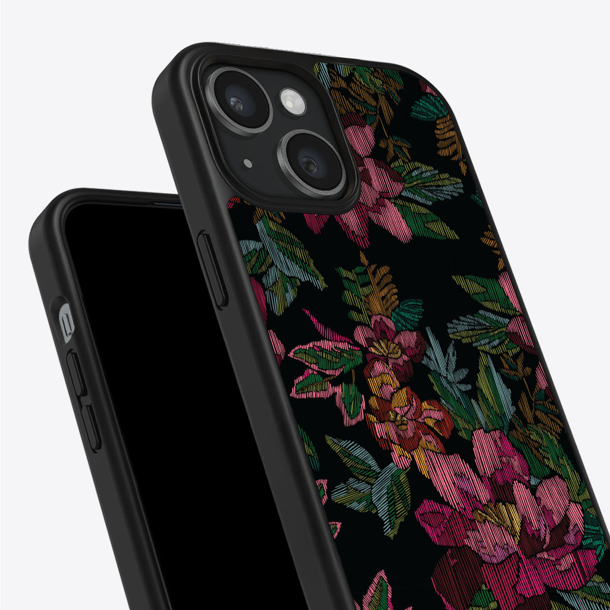 Woven Blooms - iPhone 15 Plus Case #case type_core (non magsafe)